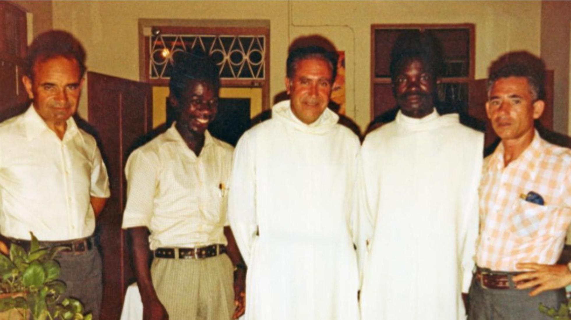 Visita do Provincial Ir. Júlio Faria dos Reis a Nampula. Moçambique, janeiro de 1982.